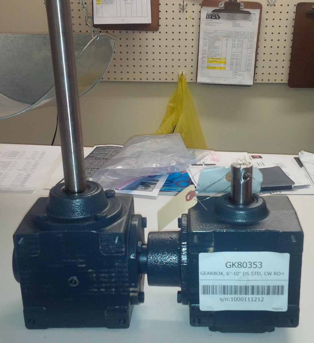 GK80353 GSI Power Sweep Center Gearbox, Replaces GK80187