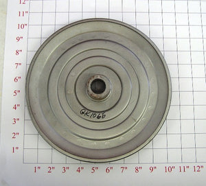 10" O.D. x 1" Bore, 1 Groove, Pressed Pulley For B Belts