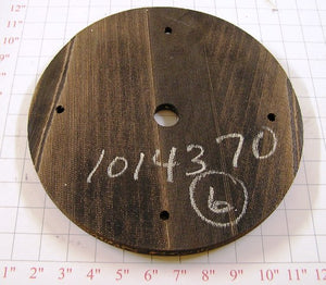 (Bundle of 3) 11" O.D. rubber sweep wheel